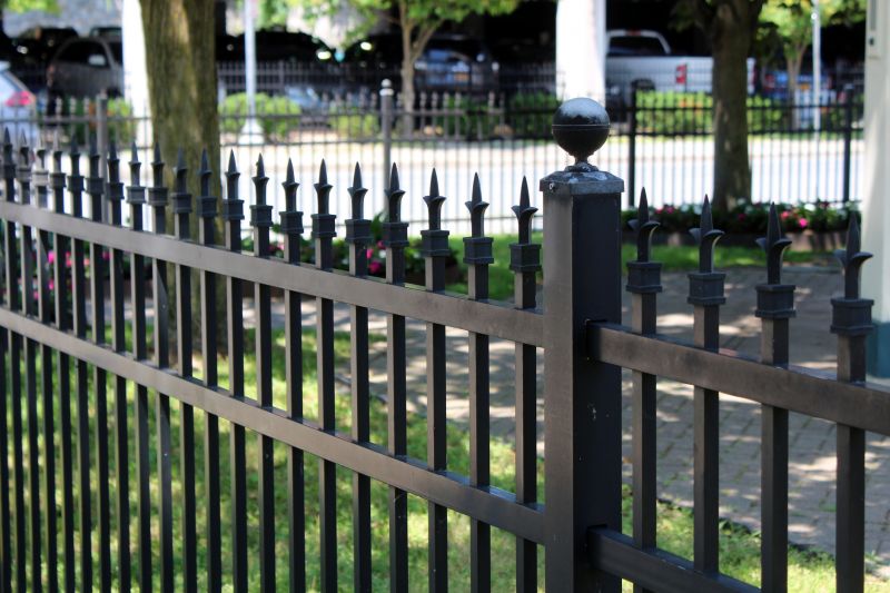 Custom Iron Fence Installation