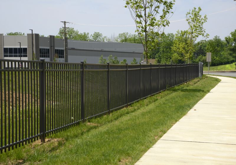 Business Fence Installation detail